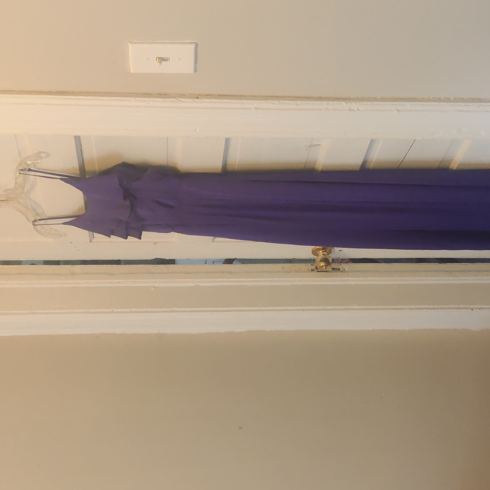 BCBGeneration purple semi formal dress.